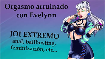 Masturbación extrema con Evelynn. Estilo Hentai league of legends.