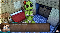 HornyCraft [Minecraft Parody Hentai game PornPlay ] Ep.24 creeper girl and piglette gave me a deepthroat blowjob